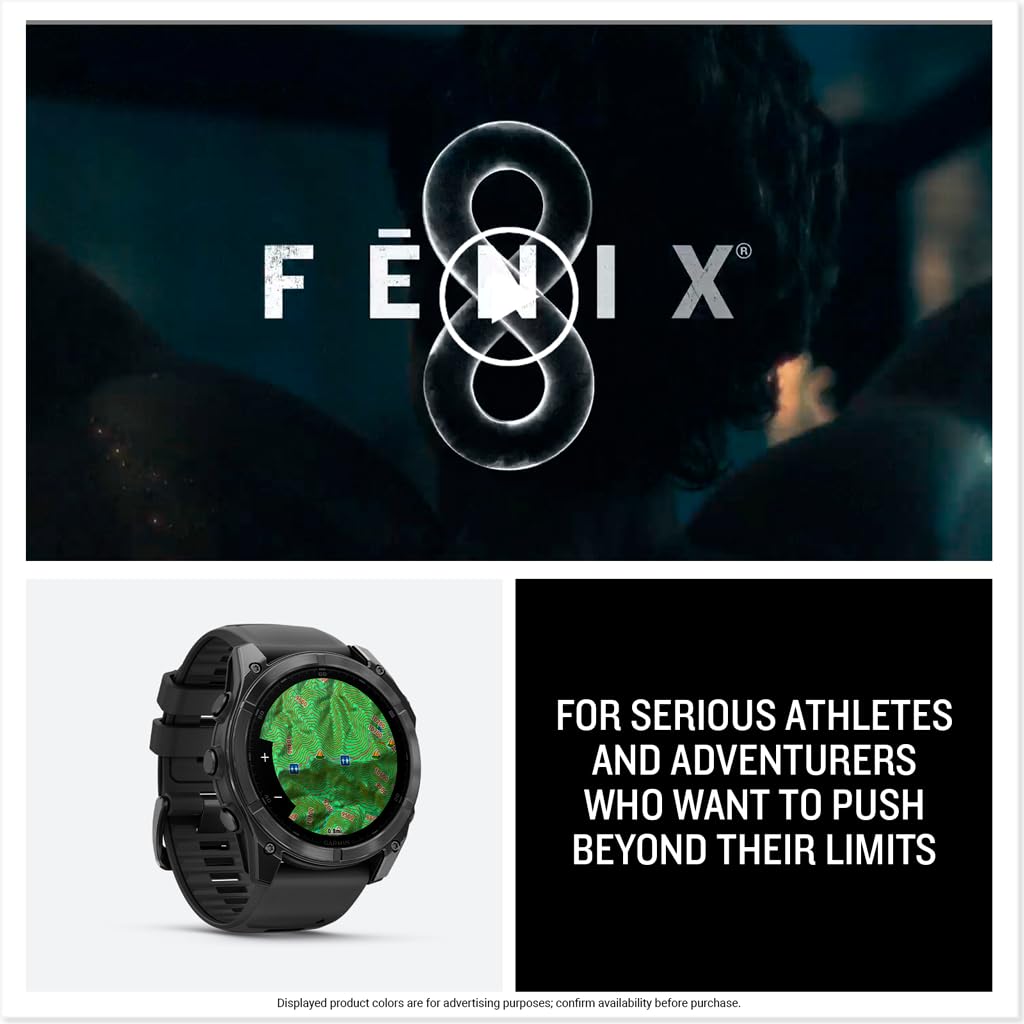 Garmin Fenix 8 Multisport GPS Smartwatch