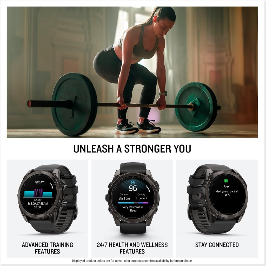 Garmin Fenix 8 Multisport GPS Smartwatch
