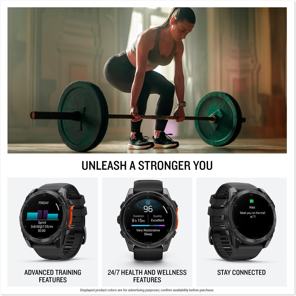 Garmin Fenix 8 Multisport GPS Smartwatch