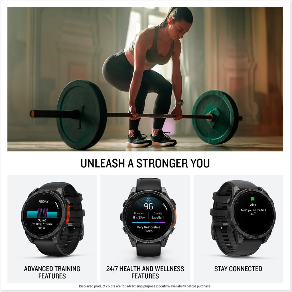Garmin Fenix 8 Multisport GPS Smartwatch