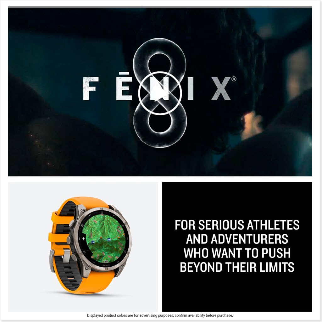 Garmin Fenix 8 Multisport GPS Smartwatch