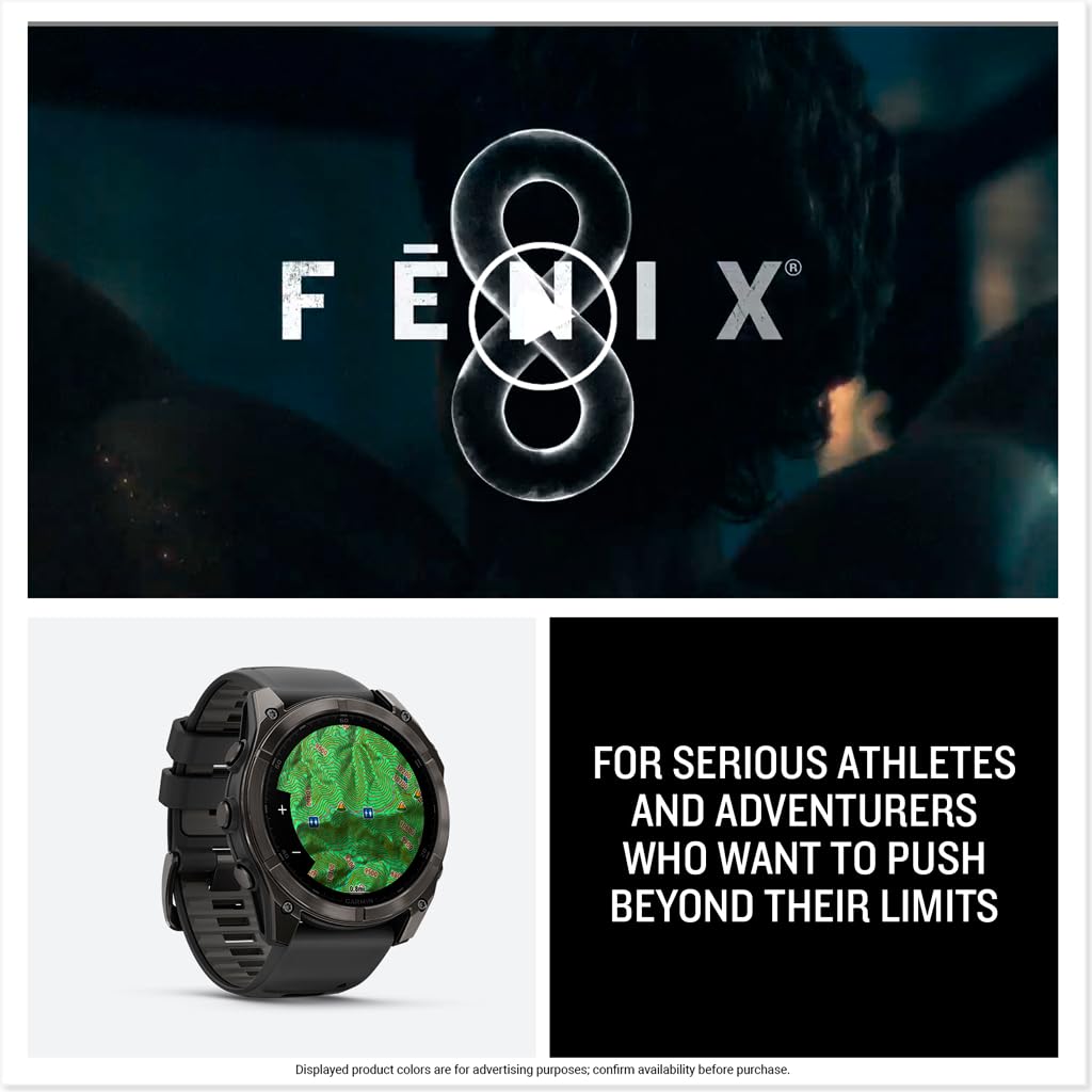 Garmin Fenix 8 Multisport GPS Smartwatch