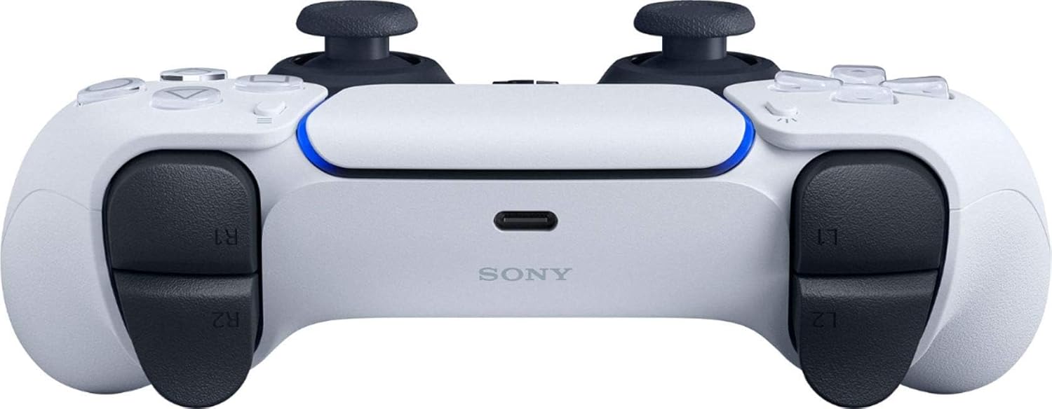 PlayStation 5 DualSense Wireless Controller – White (Renewed)