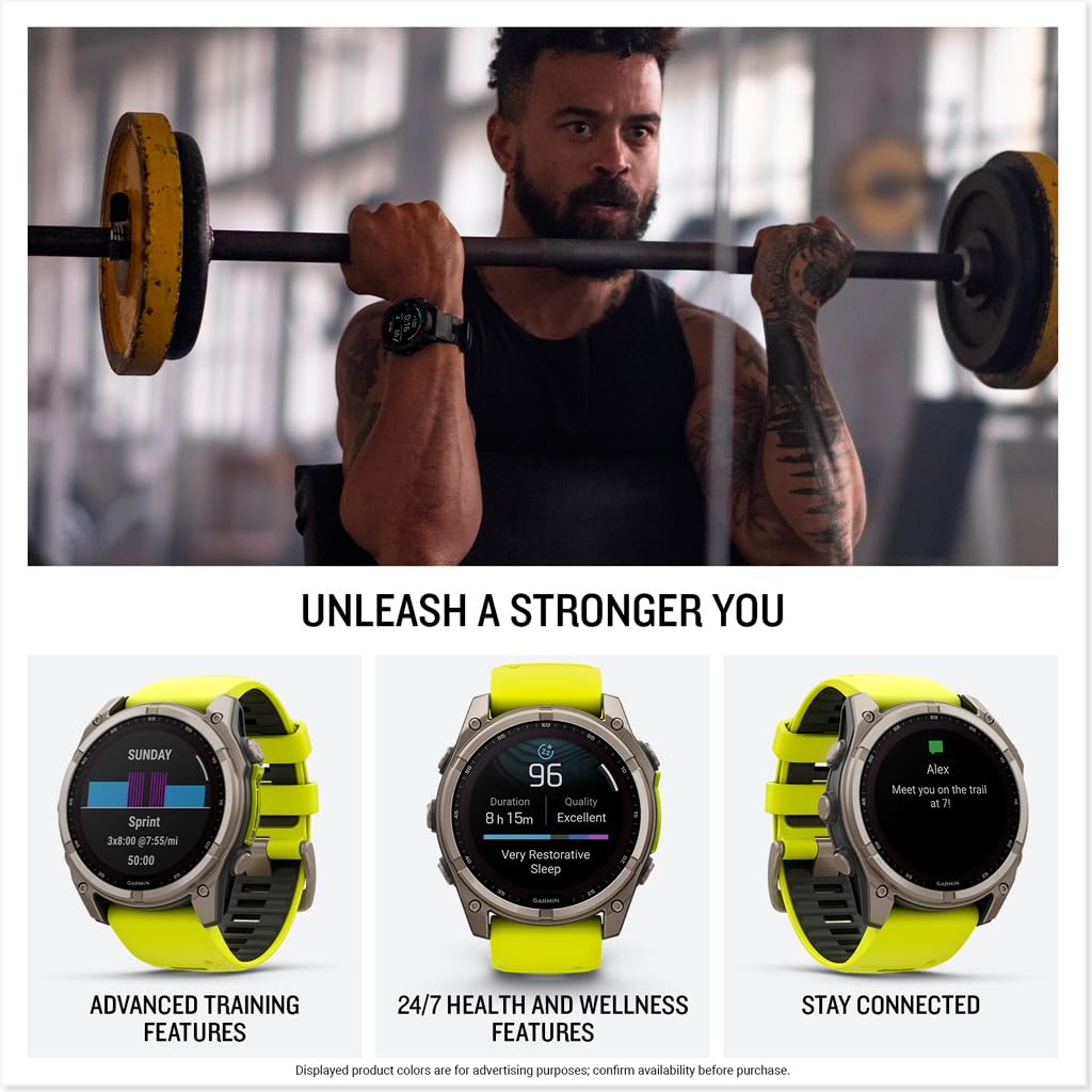 Garmin Fenix 8 Multisport GPS Smartwatch