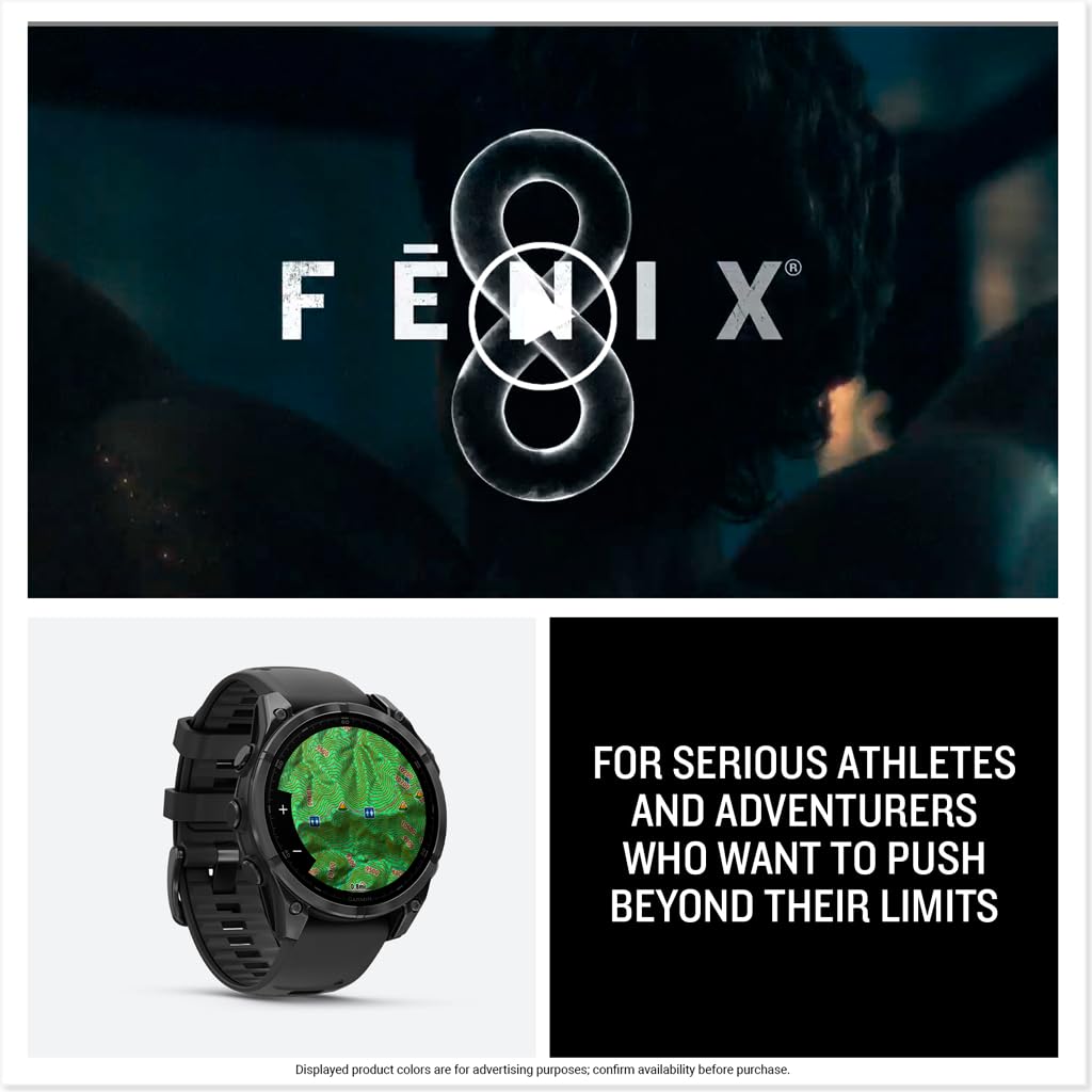 Garmin Fenix 8 Multisport GPS Smartwatch