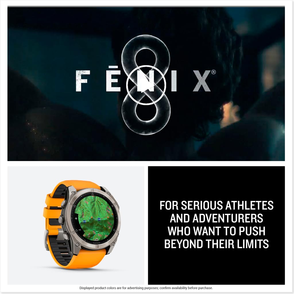 Garmin Fenix 8 Multisport GPS Smartwatch