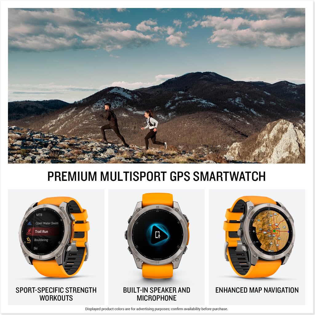 Garmin Fenix 8 Multisport GPS Smartwatch