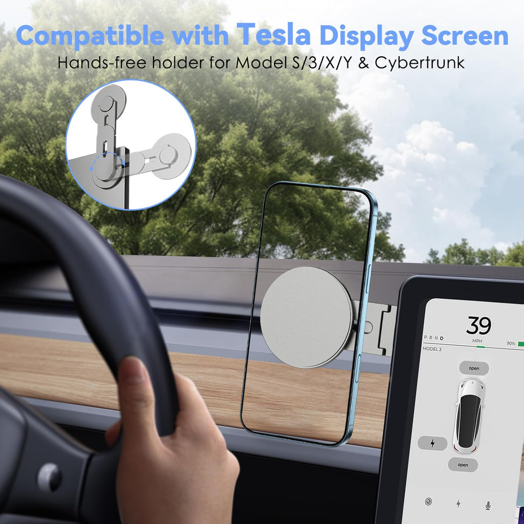 CloudValley Magnetic Laptop Phone Holder