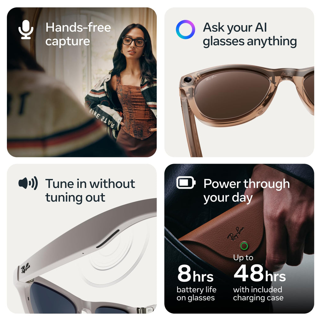 Meta Ray-Ban Smart AI Glasses