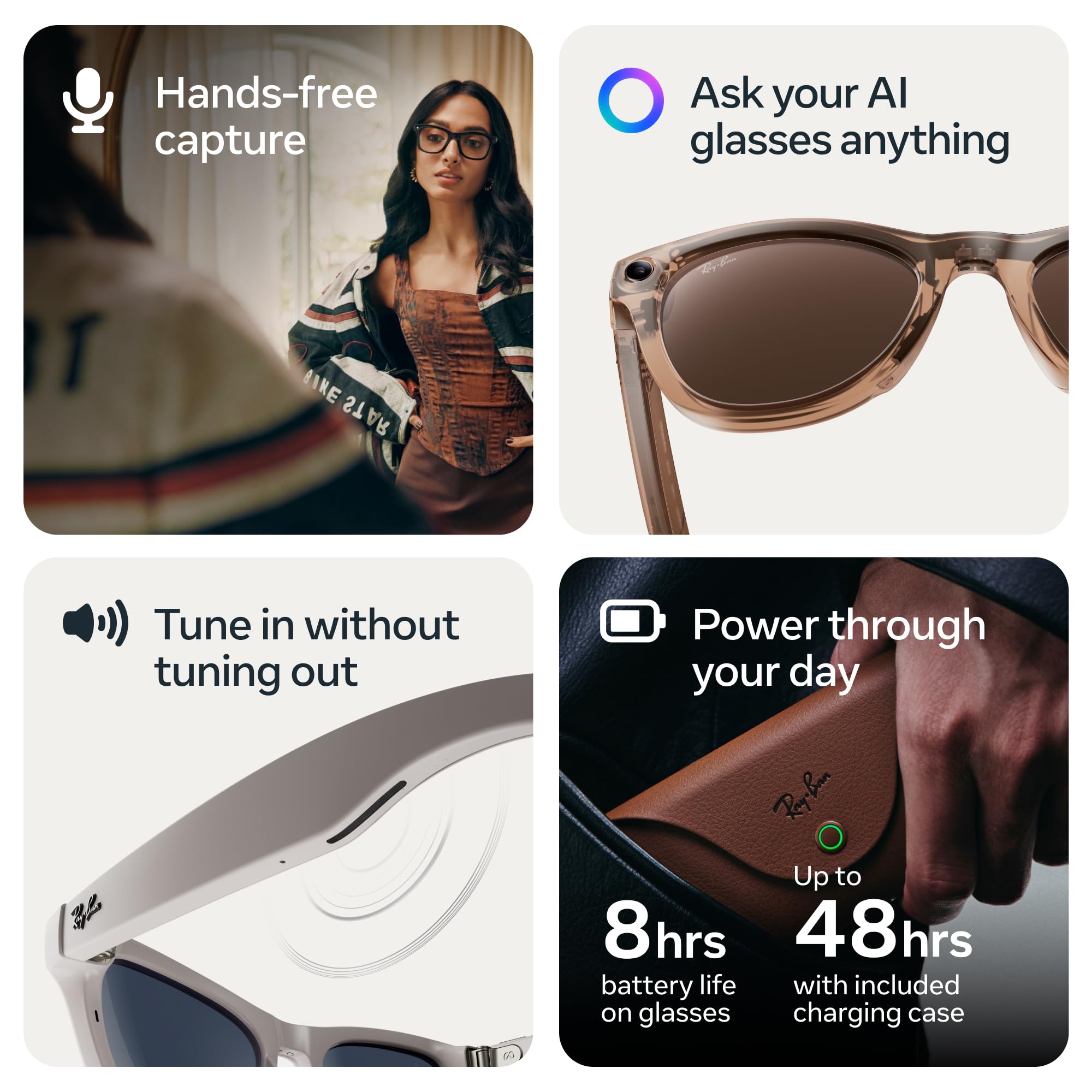 Meta Ray-Ban Smart AI Glasses