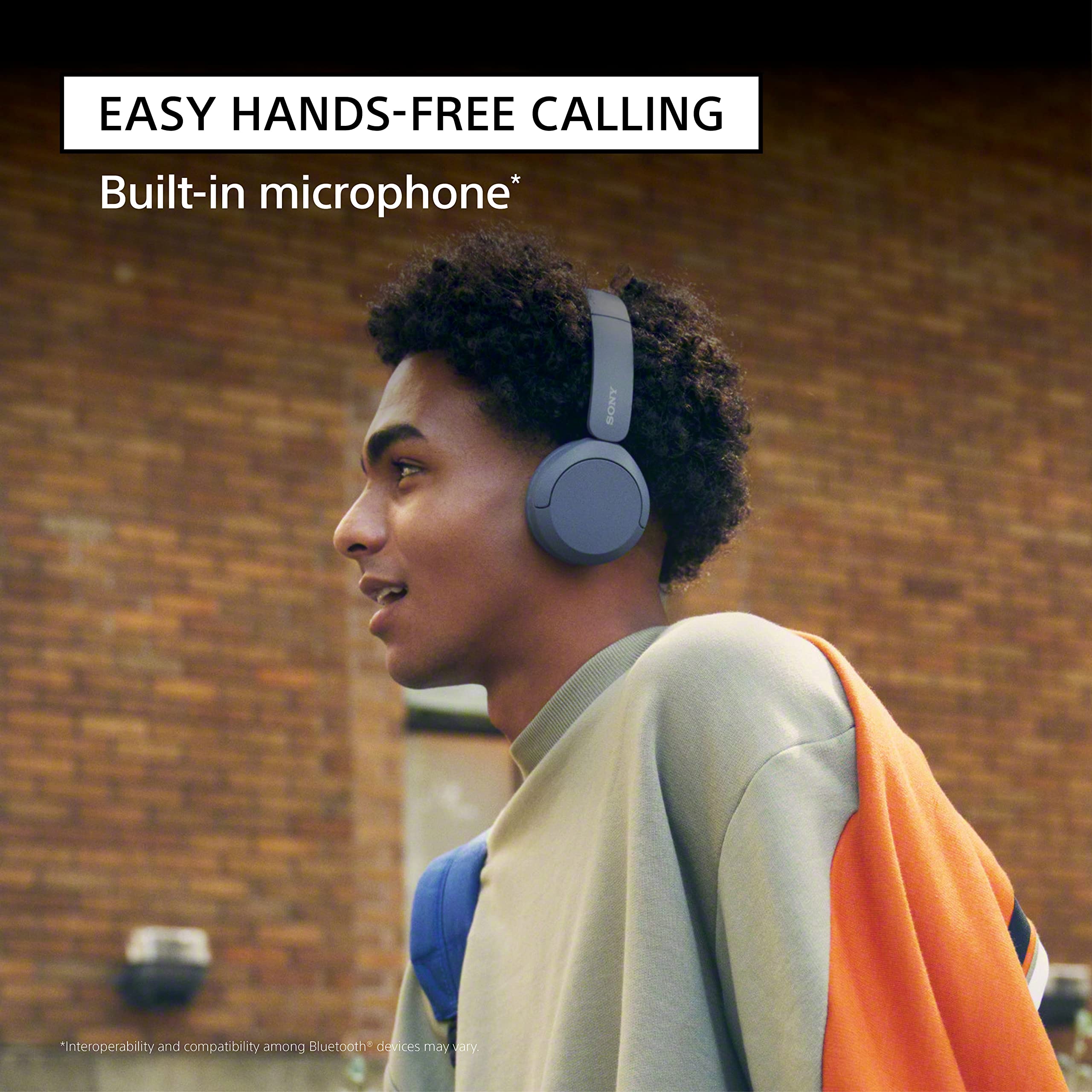 Sony WH-CH520 Wireless On-Ear Headphones